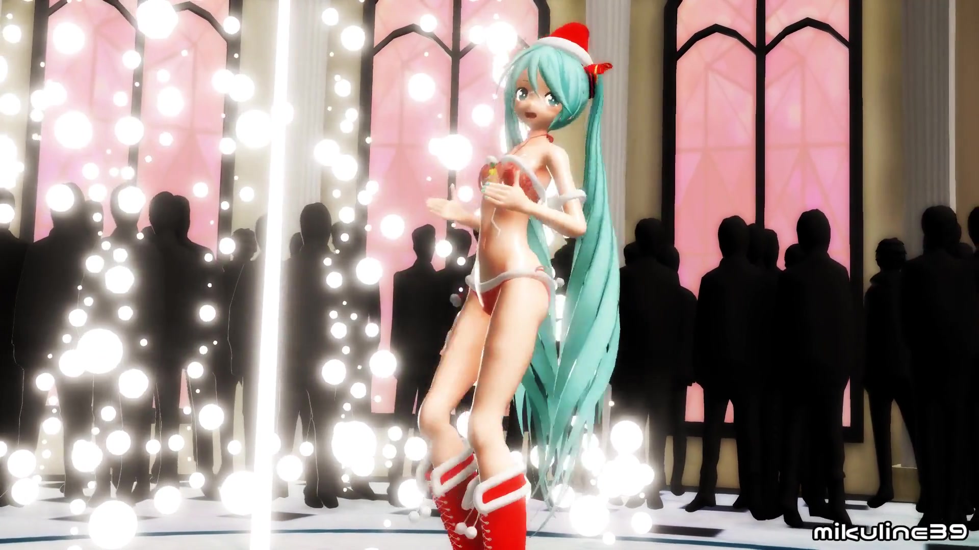 Hentai MMD - Christmas Miku 好き雪ポロリマジック (mikuline39)