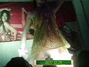 國內某鄉村劇場拍攝妹子裸體艷舞表演 邊脫衣邊走秀 奶子一晃一晃看著絕對帶勁～1080P高清