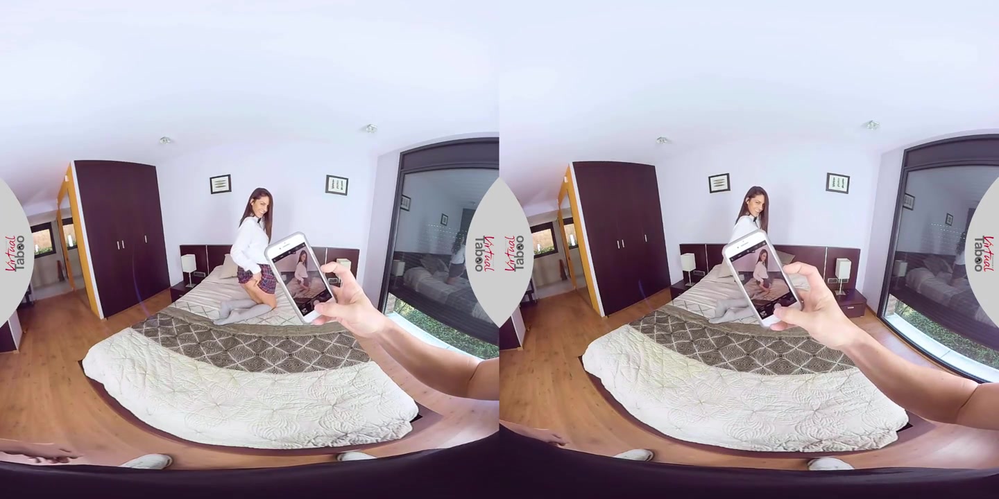 Slutty sister cheating her boyfriend while on phone with him