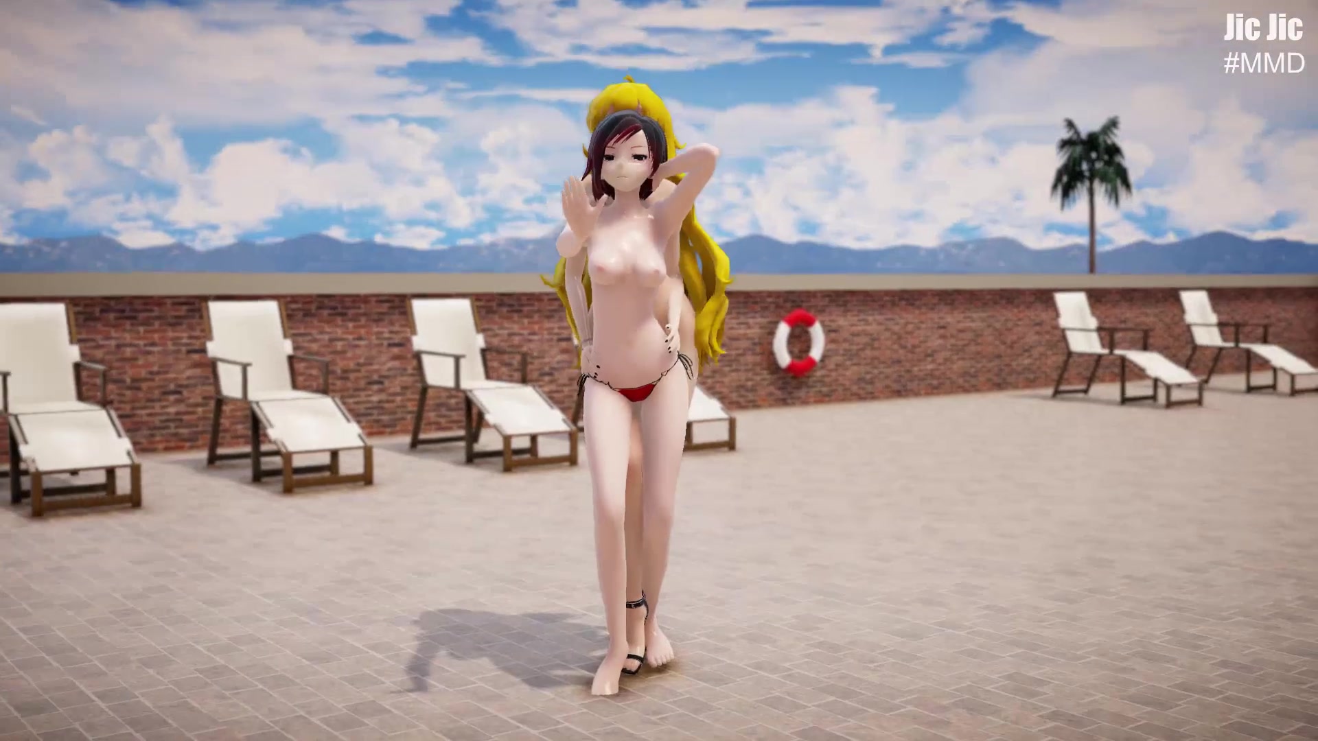 [MMD]Apple Pie - Sisterly[Jic Jic]